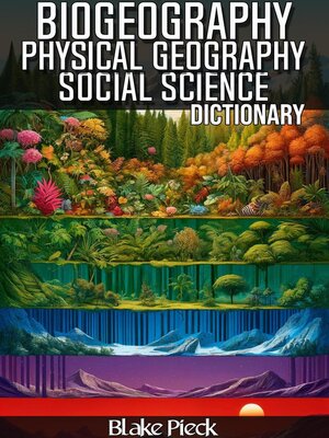 cover image of Biogeography Dictionary